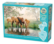 Cobble Hill - Horse Family - 350 Teile Family Puzzle