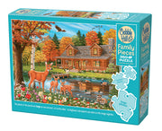 Cobble Hill - Cottage Pond - 350 Teile Family Puzzle