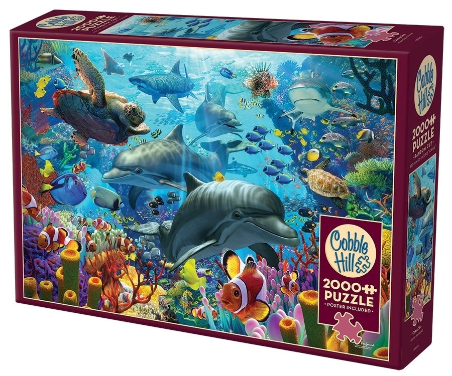Cobble Hill - Coral Sea - 2000 Teile Puzzle