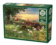 Cobble Hill - Field at Sunrise - 1000 Teile Puzzle