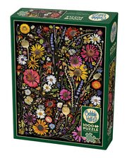 Cobble Hill - Flower Press: Happiness - 1000 Teile Puzzle