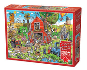 Cobble Hill - Farmyard Folly - Doodle Town - 1000 Teile Puzzle