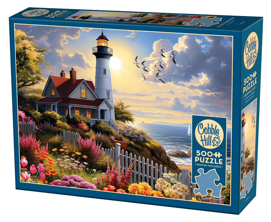 Cobble Hill - To the Lighthouse - 500 XXL-Teile Puzzle