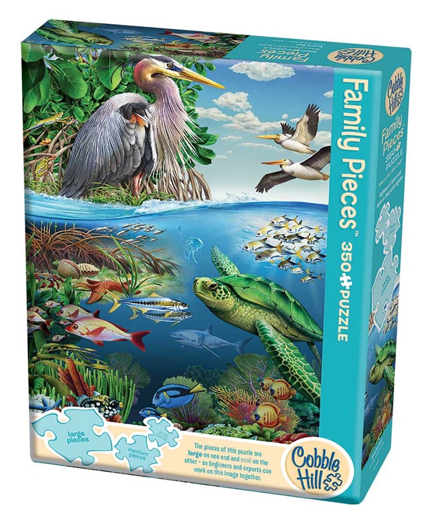 Cobble Hill - Earth Day - 350 Teile Family Puzzle