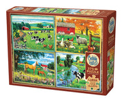 Cobble Hill - Country Friends - 275 grosse Teile Puzzle