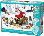 Cobble Hill - Santa Claus and Friends - 350 Teile Family Puzzle