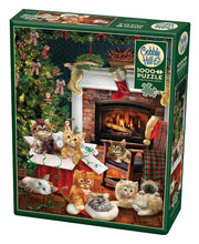 Cobble Hill - Christmas Kittens - 1000 Teile Puzzle