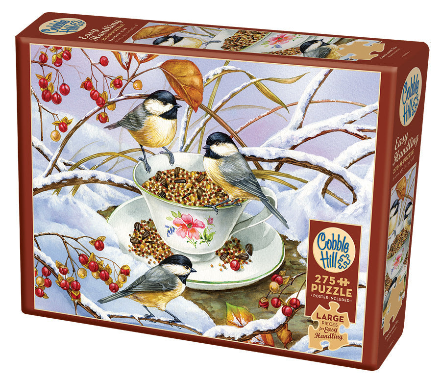 Cobble Hill - Chickadee Tea - 275 grosse Teile Puzzle