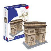 CubicFun 3D-Puzzle - Triumpfbogen, Paris - 56 Teile