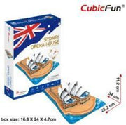 CubicFun 3D-Puzzle - Opernhaus Sydney - 71 Teile