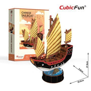 CubicFun 3D-Puzzle - Chinese Sailboat - 62 Teile