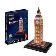 CubicFun 3D-LED-Puzzle - Big Ben, London - 28 Teile