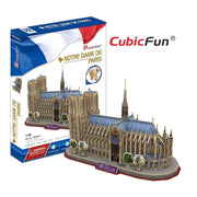 CubicFun 3D-Puzzle - Notre Dame de Paris - 128 Teile