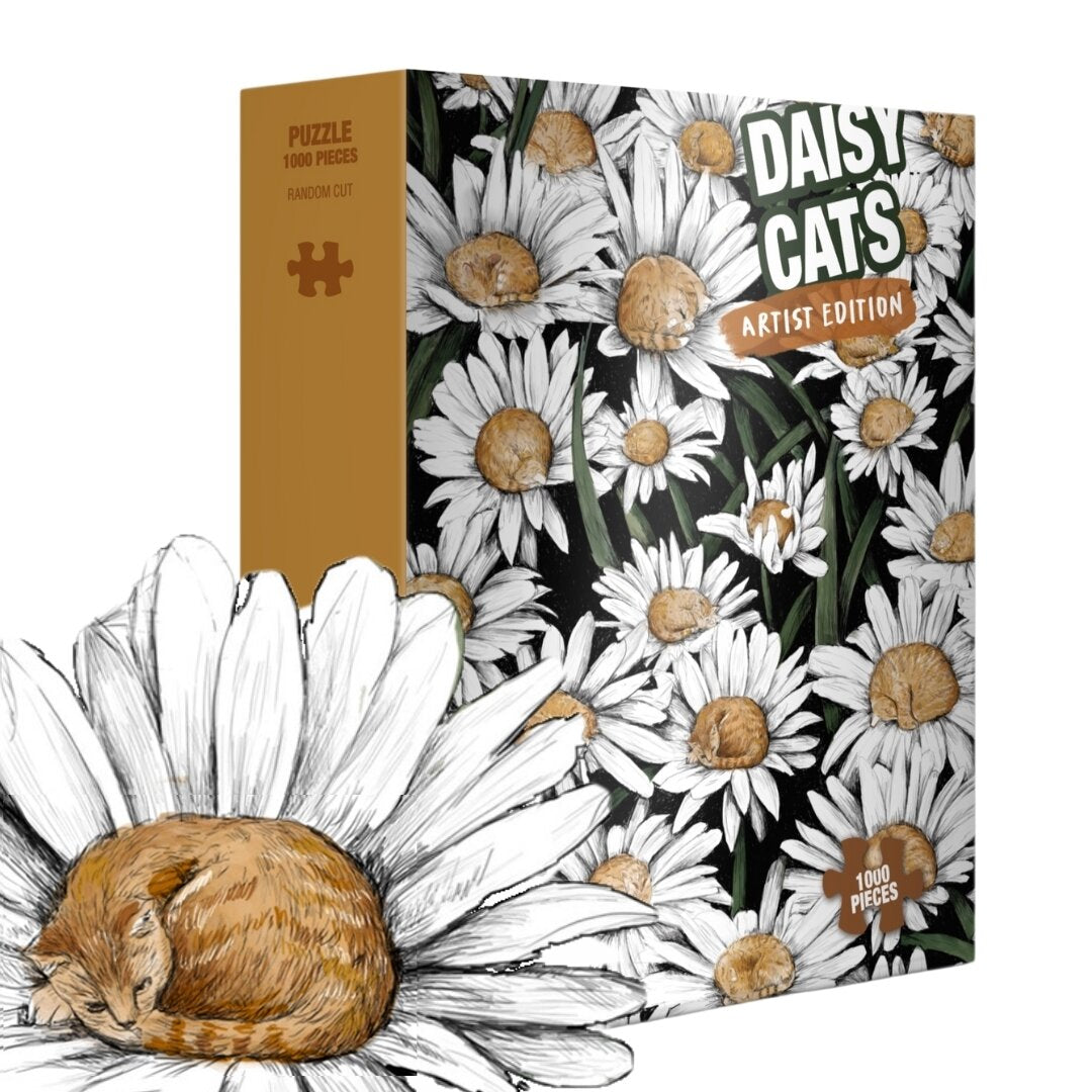 Nolid - Daisy Cats - 1000 Teile Puzzle