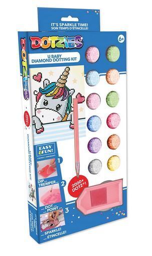 Dotzies - Diamond Dotting Kit Einhornbaby - ab 6 Jahren