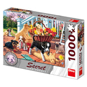 Dino - Welpen - 1000 Teile Secret-Puzzle