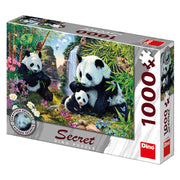 Dino - Pandas - 1000 Teile Secret-Puzzle