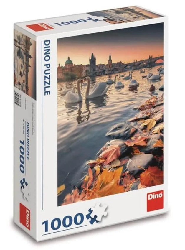 Dino - Charles Bridge, Prag, Tschechien - 1000 Teile Puzzle - Nur CHF 18.90! Jetzt kaufen auf fluxed.ch