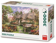 Dino - Romantisches Häuschen - 3000 Teile Puzzle