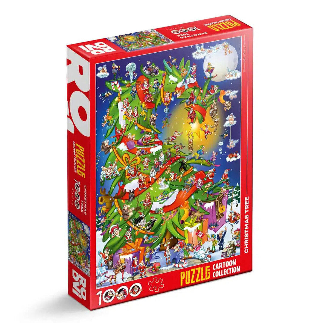 Roovi - Christmas Tree - 1000 Teile Puzzle - Nur CHF 16.90! Jetzt kaufen auf fluxed.ch