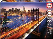 Educa - Manhattan at sunset - 3000 Teile Puzzle