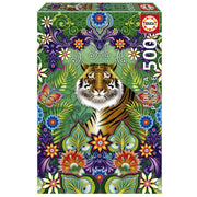 Educa - Bengalischer Tiger - 500 Teile Puzzle