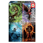 Educa - Elemental Magic Star Chart - 1500 Teile Puzzle