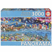 Educa - Leben - 3000 Teile Panorama Puzzle