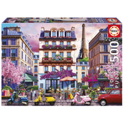 Educa - Pariser Einkaufsviertel - 500 Teile Puzzle