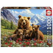Educa - Grizzlybären in Kanada - 1000 Teile Puzzle