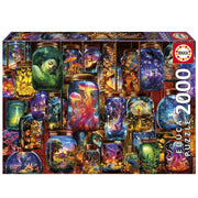 Educa - Träume in Gläsern - 2000 Teile Puzzle