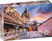 Enjoy Puzzle - The Clock Tower, Sighisoara - 1000 Teile Puzzle