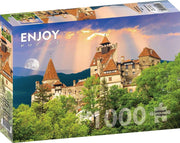 Enjoy Puzzle - Dracula`s Castle and Moon - 1000 Teile Puzzle