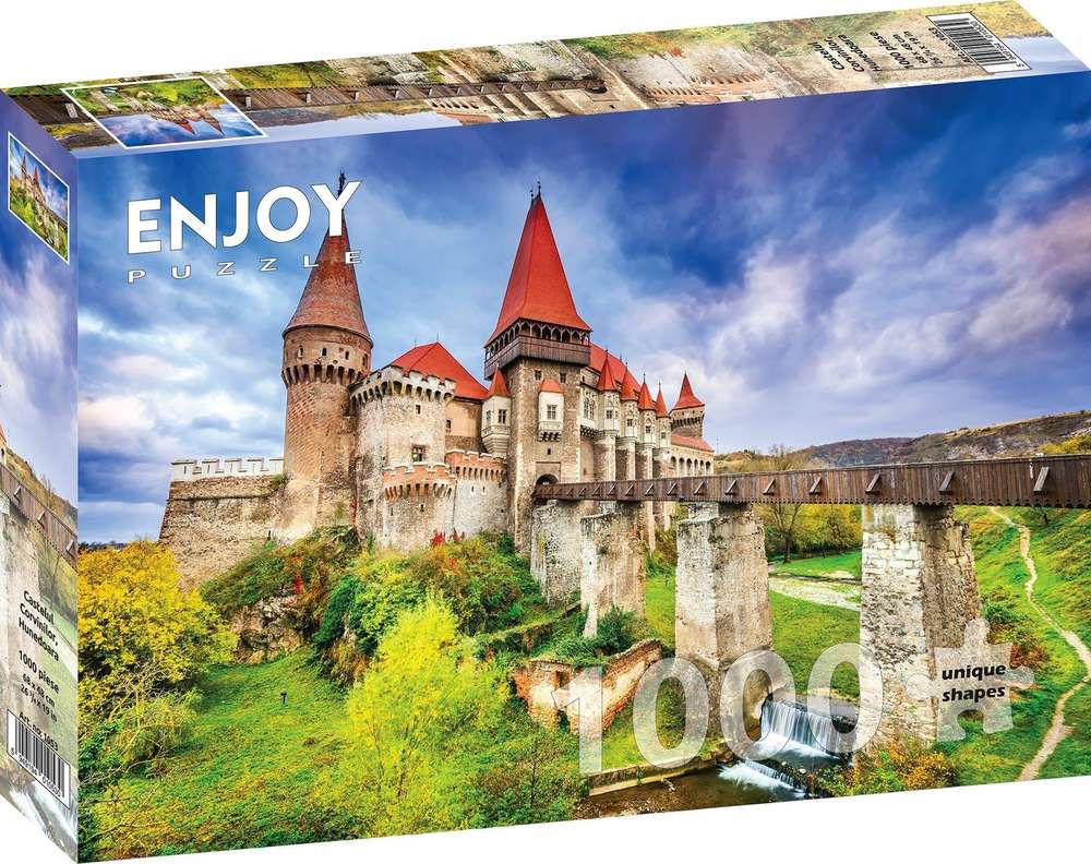 Enjoy Puzzle - Corvins Castle, Hunedoara - 1000 Teile Puzzle - Nur CHF 19.90! Jetzt kaufen auf fluxed.ch