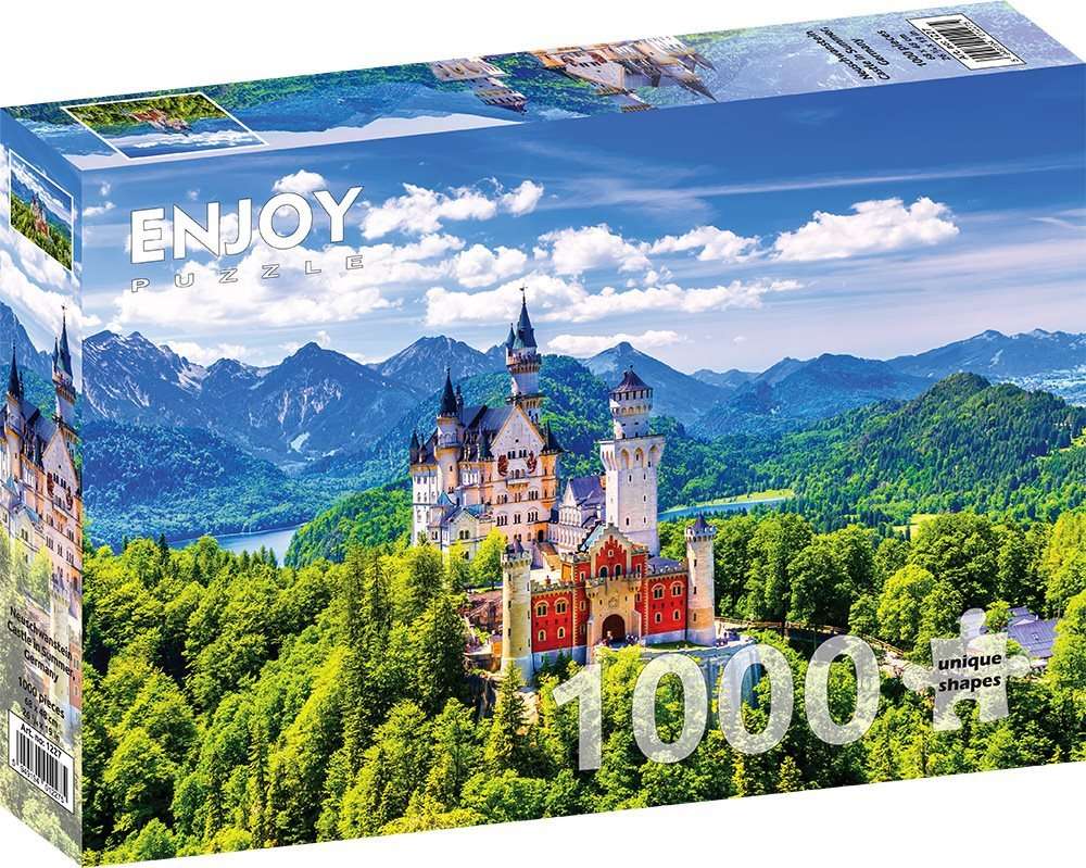 Enjoy Puzzle - Neuschwanstein Castle in Summer - 1000 Teile Puzzl - Nur CHF 19.90! Jetzt kaufen auf fluxed.ch
