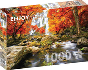 Enjoy Puzzle - Autumn Waterfall - 1000 Teile Puzzle