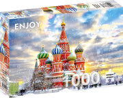 Enjoy Puzzle - Saint Basil`s Cathedral, Moscow - 1000 Teile Puzzl