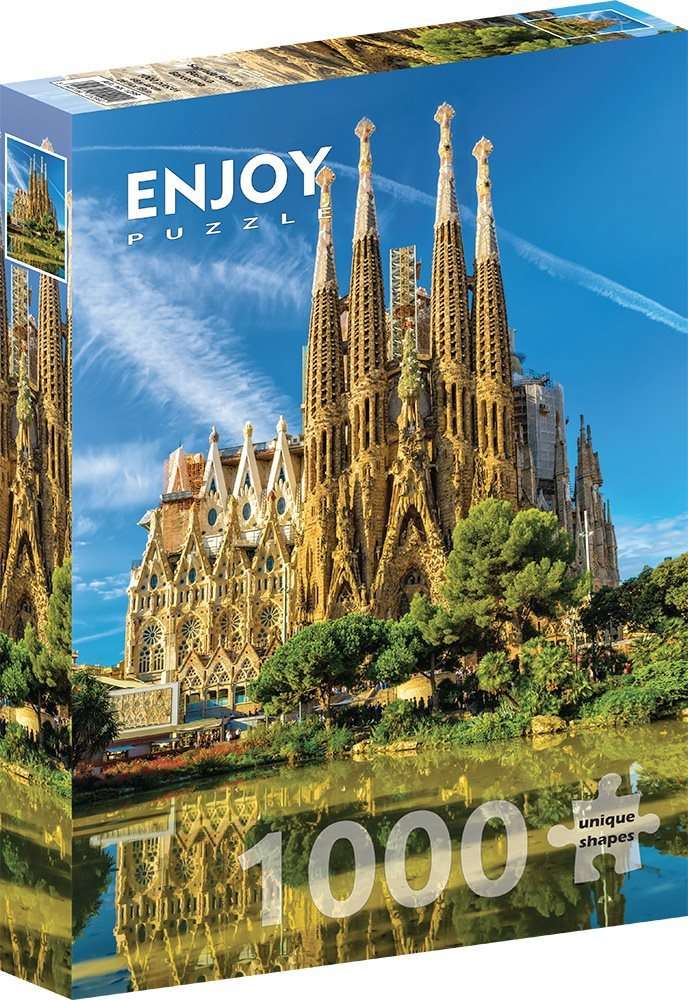 Enjoy Puzzle - Sagrada Familia Basilica, Barcelona - 1000 Teile P - Nur CHF 19.90! Jetzt kaufen auf fluxed.ch