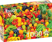 Enjoy Puzzle - Fruits and Vegetables - 1000 Teile Puzzle