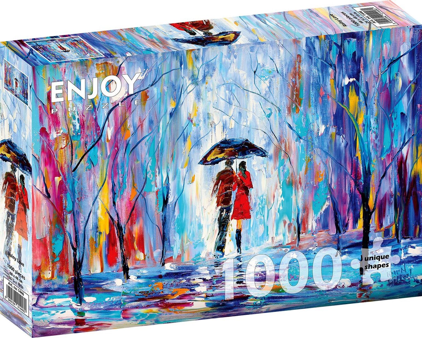 Enjoy Puzzle - Rainy Love - 1000 Teile Puzzle