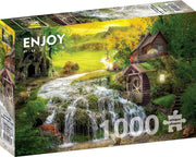 Enjoy Puzzle - A Log Cabin by the Magic Creek - 1000 Teile Puzzle