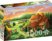 Enjoy Puzzle - Cottage at Dusk - 1000 Teile Puzzle