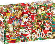 Enjoy Puzzle - A Vintage Christmas - 1000 Teile Puzzle
