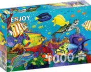 Enjoy Puzzle - Underwater Rainbow - 1000 Teile Puzzle