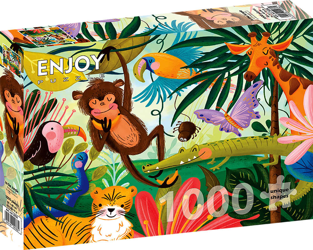 Enjoy Puzzle - In the Jungle - 1000 Teile Puzzle - Nur CHF 19.90! Jetzt kaufen auf fluxed.ch