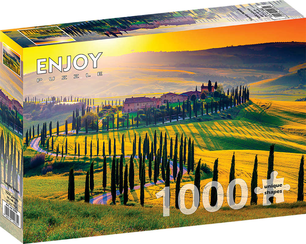 Enjoy Puzzle - Tuscany Sunset - 1000 Teile Puzzle - Nur CHF 19.90! Jetzt kaufen auf fluxed.ch