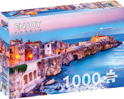 Enjoy Puzzle - Vieste on the Rocks, Italy - 1000 Teile Puzzle