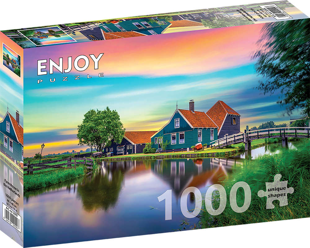 Enjoy Puzzle - Farm House in the Netherlands - 1000 Teile Puzzle - Nur CHF 19.90! Jetzt kaufen auf fluxed.ch