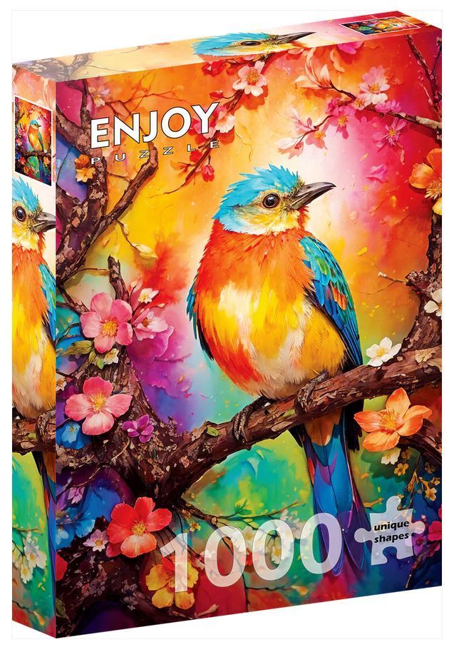 Enjoy Puzzle - Colorful Birdie - 1000 Teile Puzzle - Nur CHF 19.90! Jetzt kaufen auf fluxed.ch