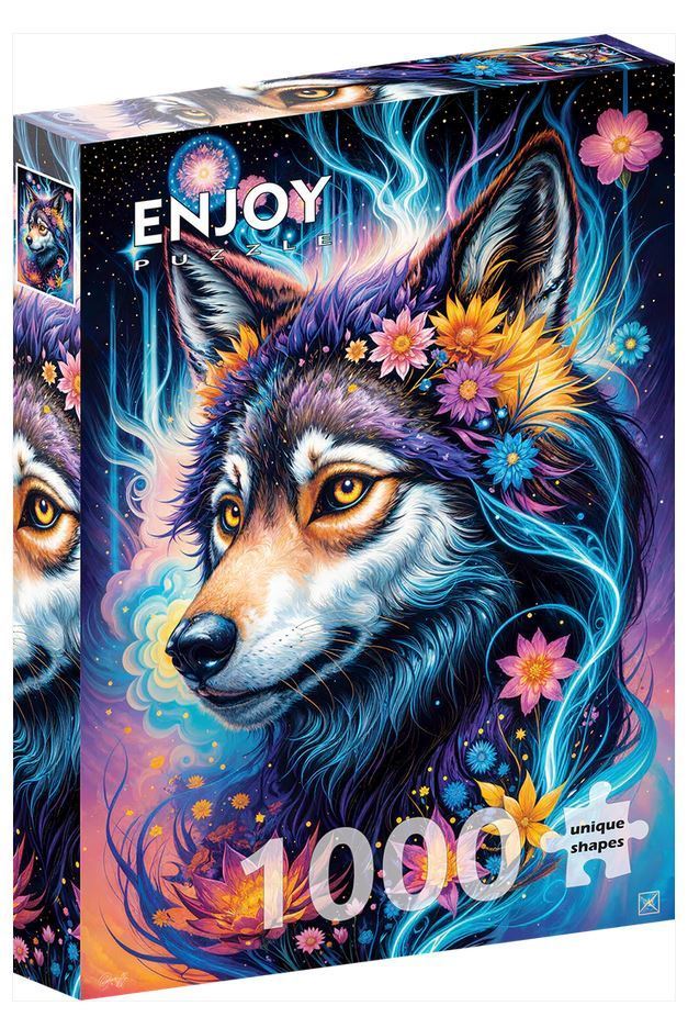 Enjoy Puzzle - Magical Wolf Portrait - 1000 Teile Puzzle - Nur CHF 19.90! Jetzt kaufen auf fluxed.ch